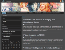 Tablet Screenshot of acnil.es